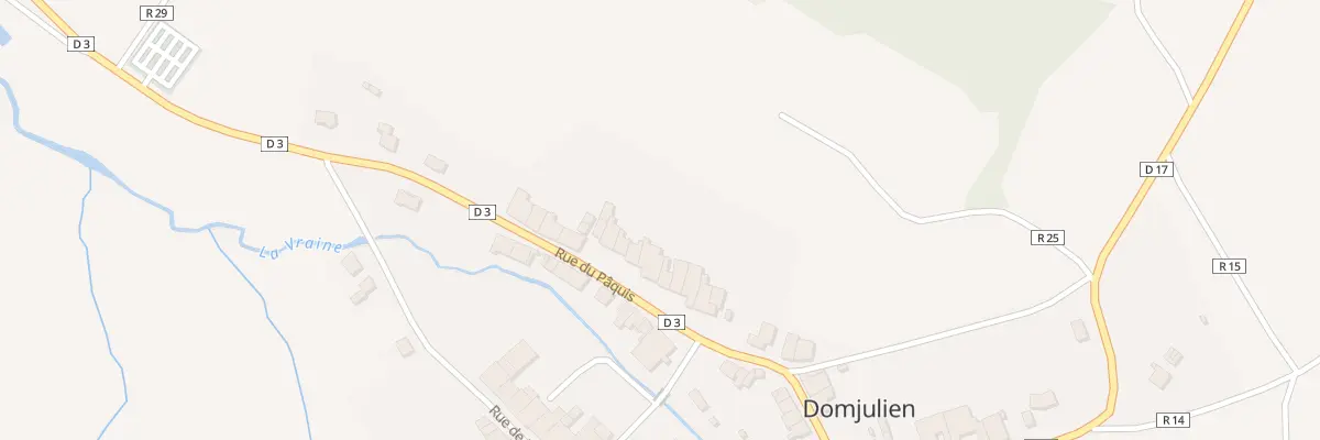 Plan du 220 Rue du Paquis à Domjulien
