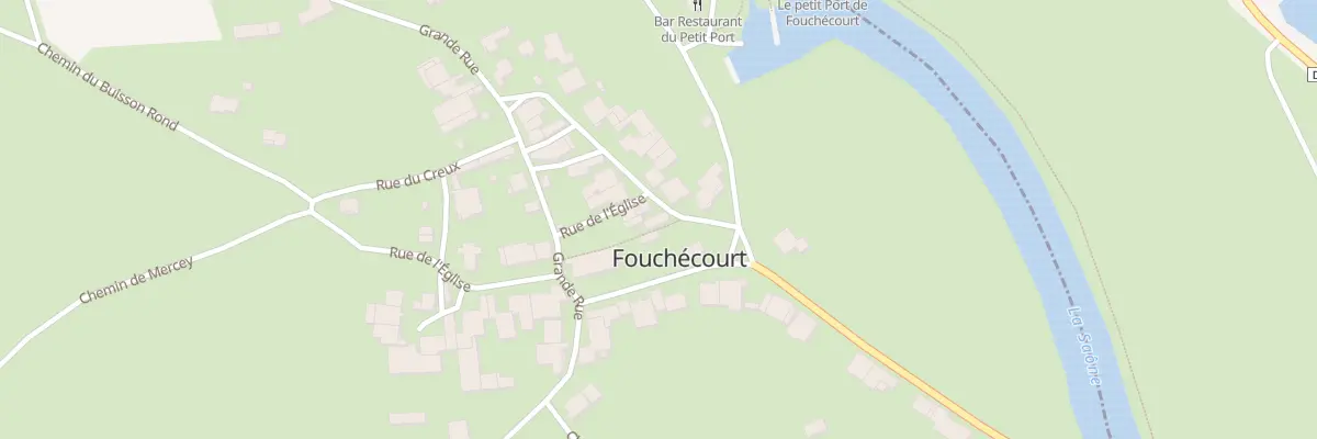 Plan du 2 Rue du Grand Four à Fouchécourt