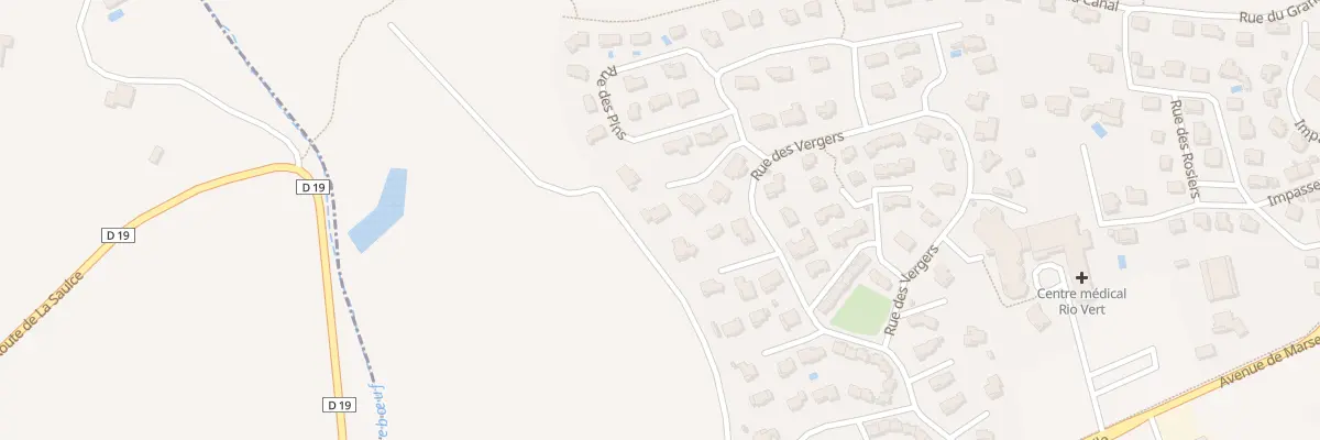 Plan du 5536 Les Caires à La Saulce