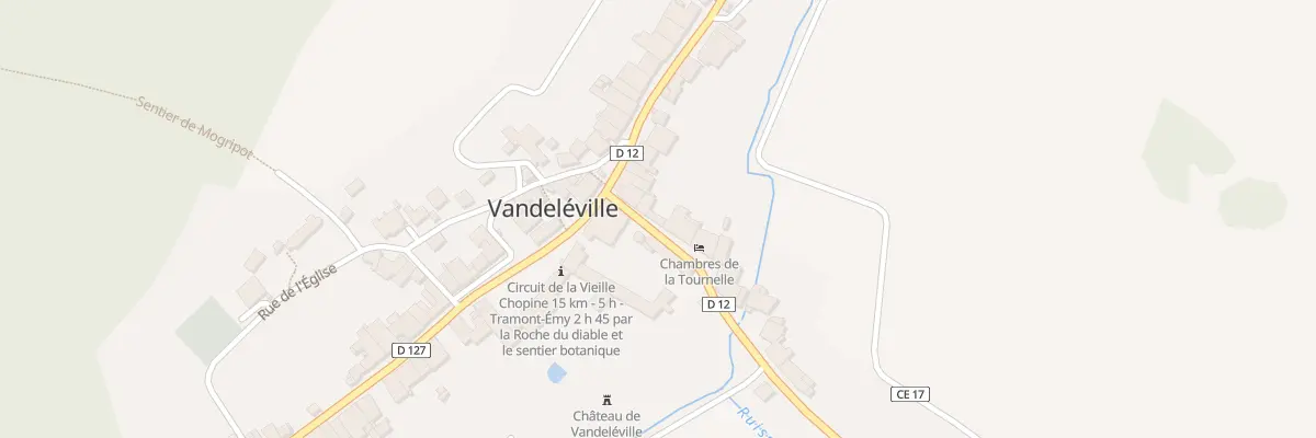 Plan du 5 Rue de la Tournelle à Vandeléville