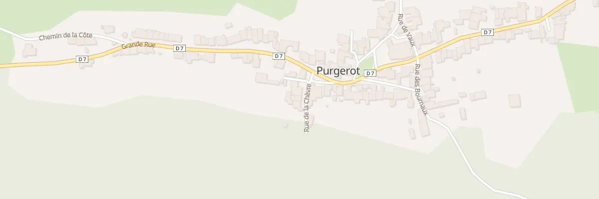 Plan du 8 Rue de la Chèvre à Purgerot