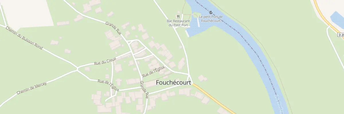 Plan du 3 Rue du Grand Four à Fouchécourt