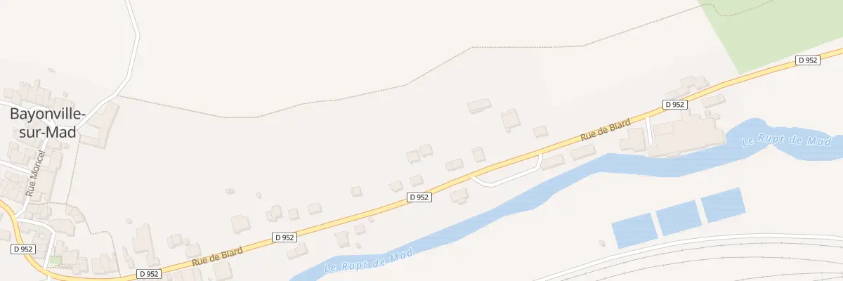 Plan du 41B Rue de Biard à Bayonville-sur-Mad