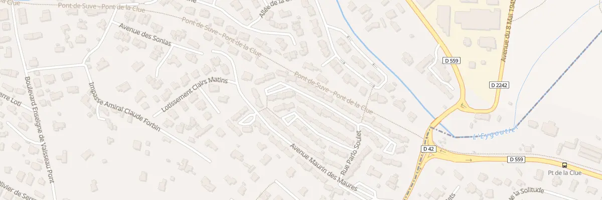 Plan du 171 Rue Palamède de Forbin à La Garde