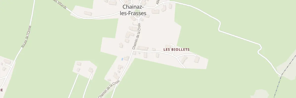 Plan du 41 Che des Biollets à Chainaz-les-Frasses