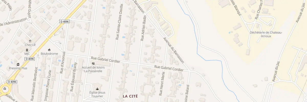 Plan du 26 Rue Adrien Badin à Château-Arnoux-Saint-Auban