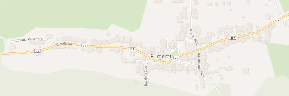 Plan du 40 Gr Grande Rue à Purgerot