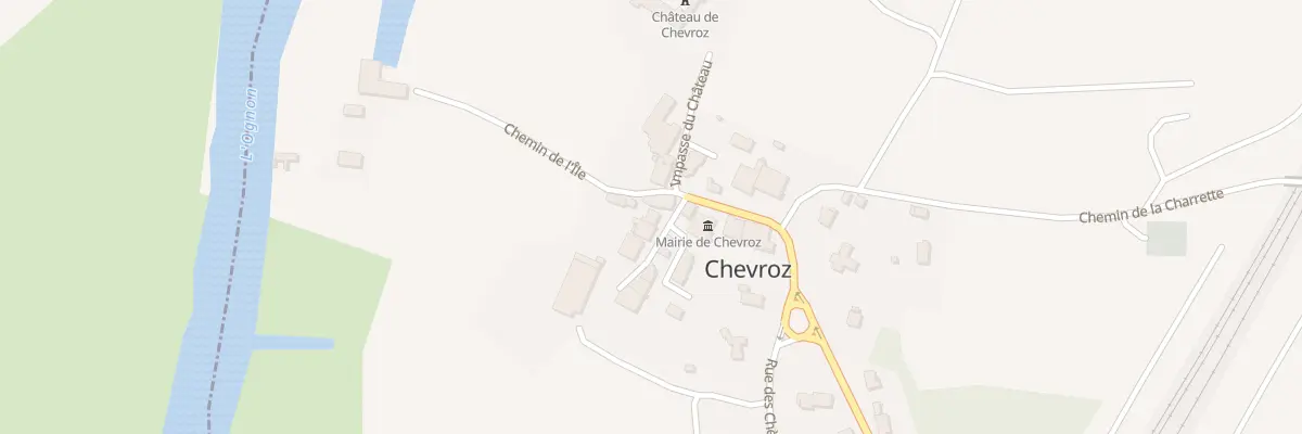 Plan du 4 Rue du Pré du Roy à Chevroz