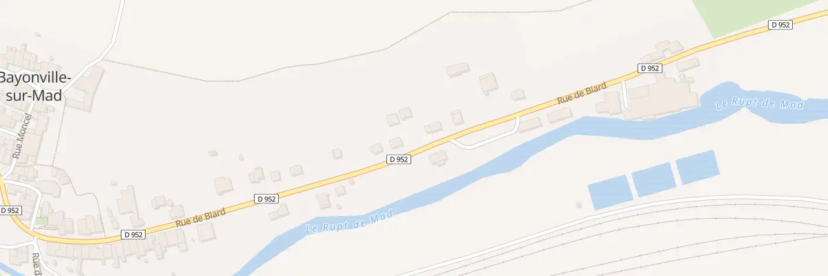 Plan du 39B Rue de Biard à Bayonville-sur-Mad