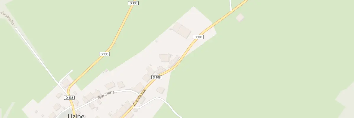 Plan du 2 Rue Grande Rue à Lizine