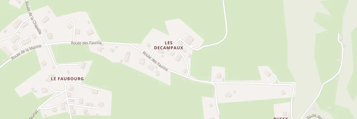 Plan du 33 Imp des Décampaux à Montcel