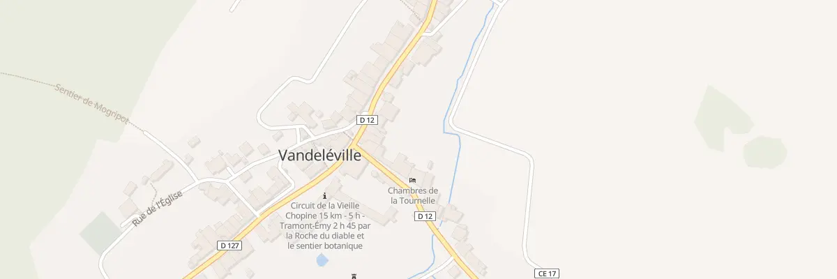 Plan du 6 Rue Lajus à Vandeléville