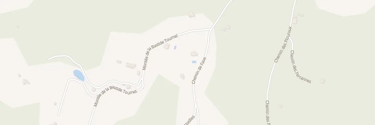 Plan du 5992 Les Petits Piouroux à Barjols