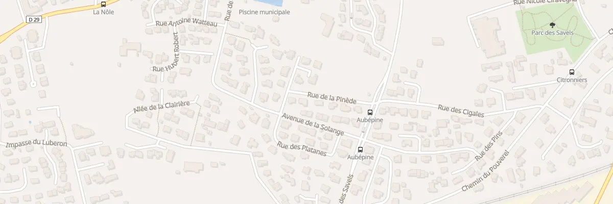 Plan du 115 Rue de la Pinède à La Garde
