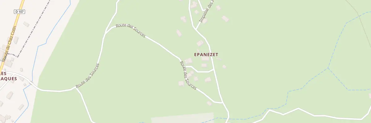 Plan du 9 Che de la Fontaine à Minzier
