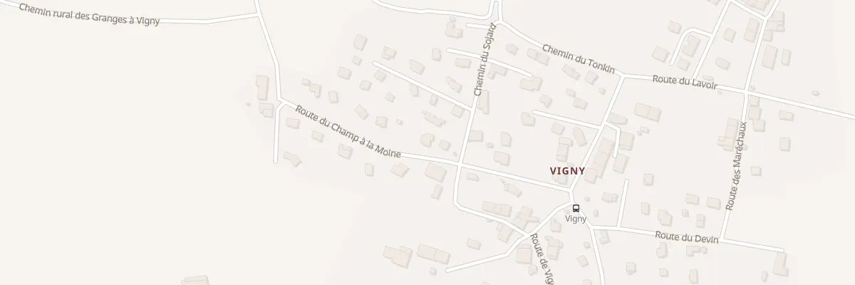 Plan du 156 Rte du Champ à la Moine à Jonzier-Épagny