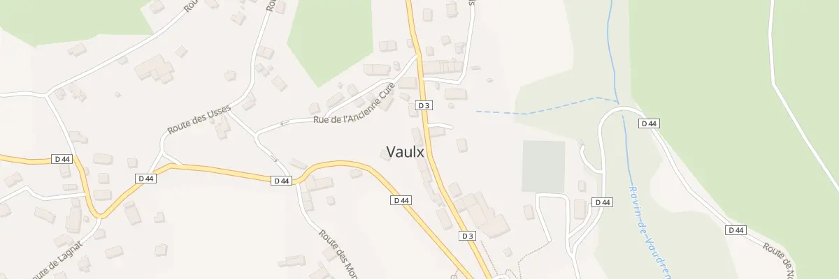Plan de Chef Lieu à Vaulx
