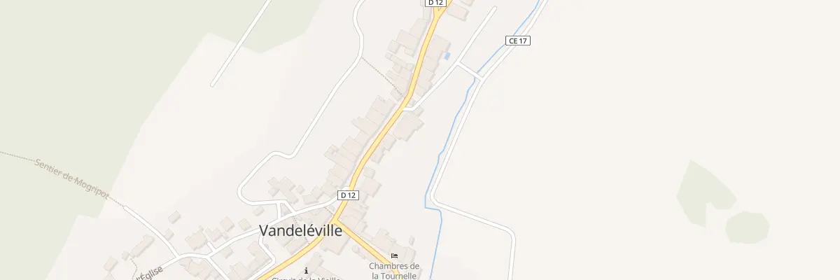 Plan du 16 Rue Lajus à Vandeléville