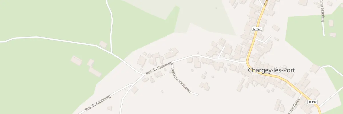 Plan du 11 Rue du Faubourg à Chargey-lès-Port