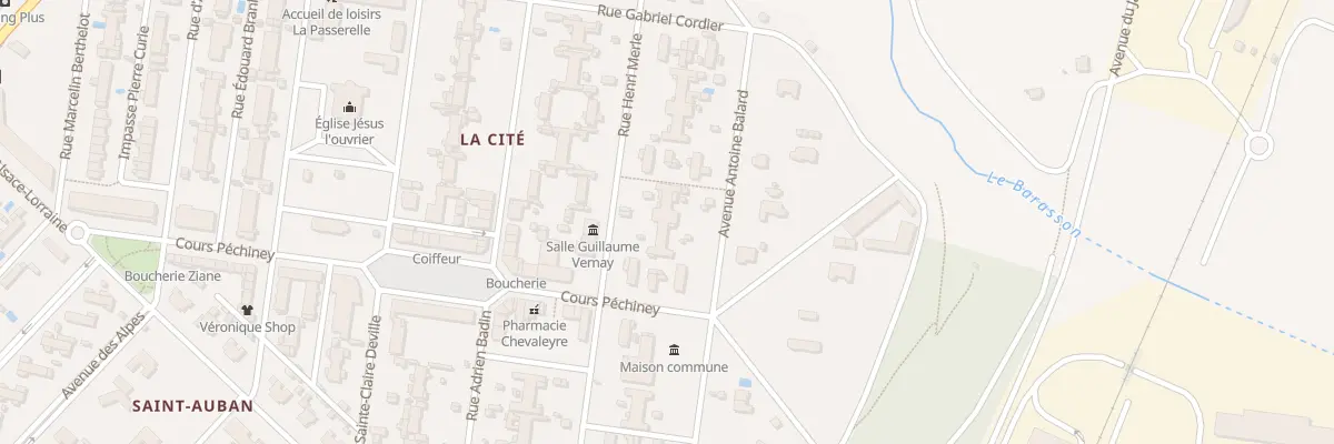 Plan du 24A Rue Henri Merle à Château-Arnoux-Saint-Auban