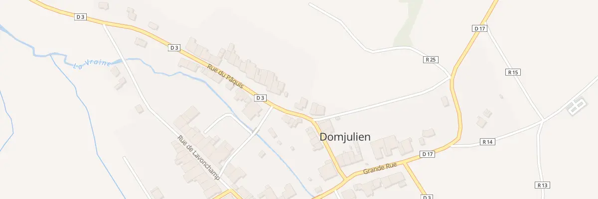 Plan du 130 Rue du Paquis à Domjulien