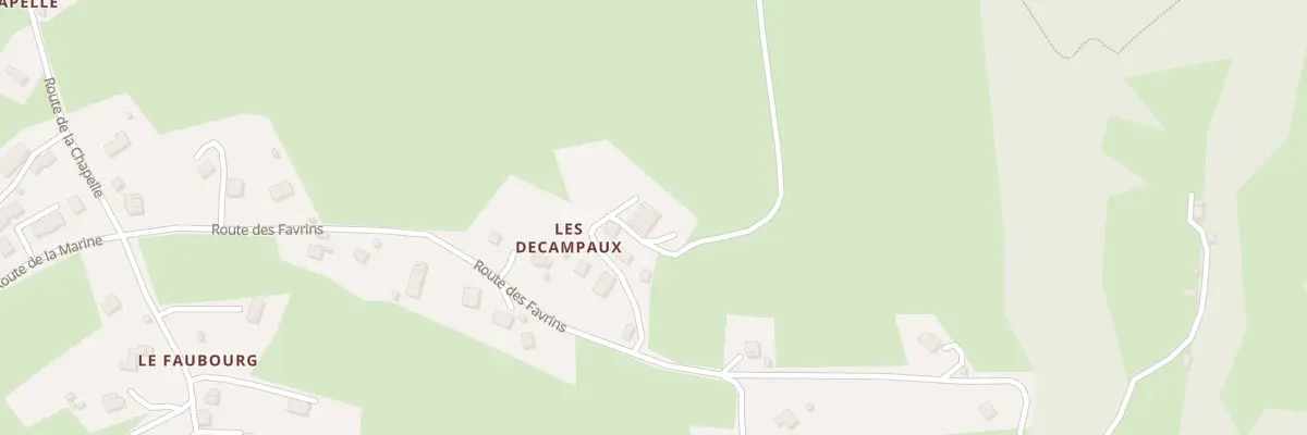 Plan du 163 Imp des Décampaux à Montcel