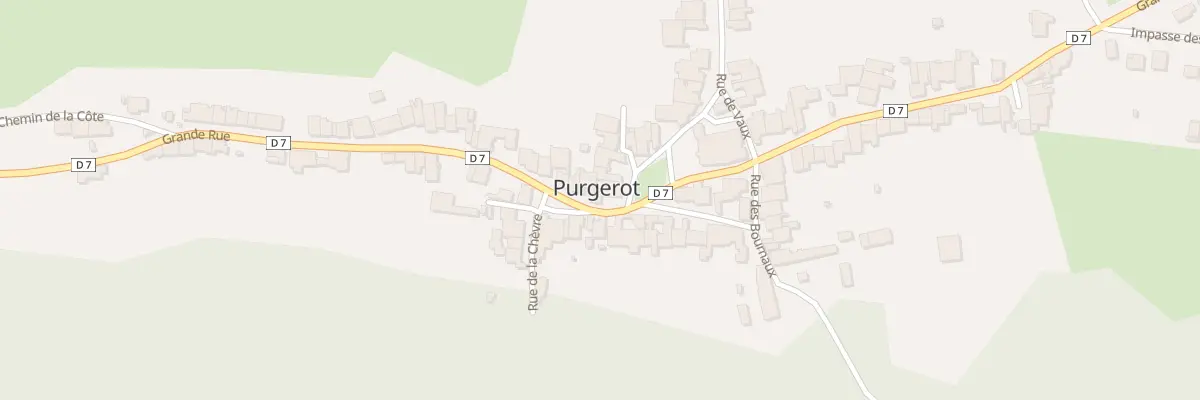 Plan du 28 Gr Grande Rue à Purgerot