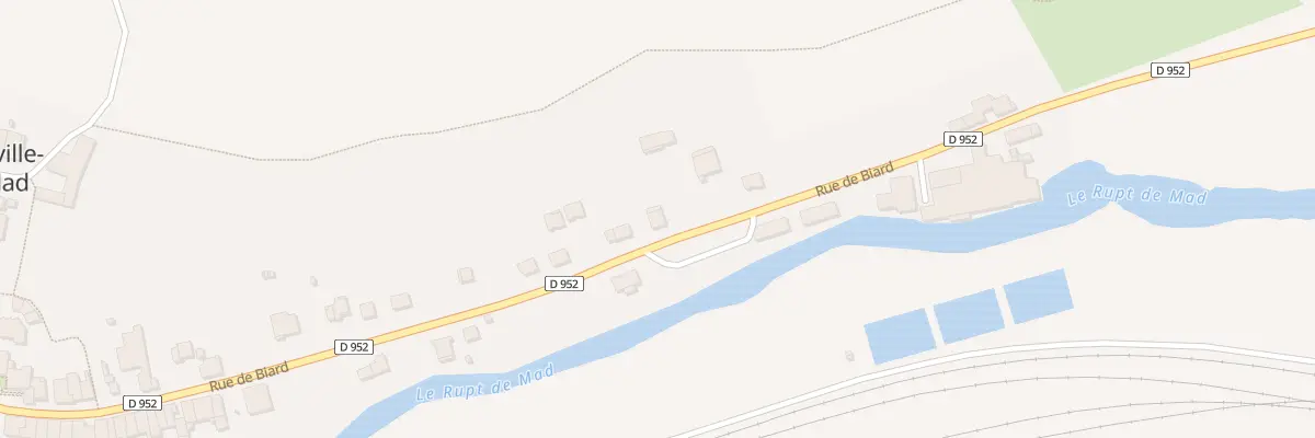 Plan du 43 Rue de Biard à Bayonville-sur-Mad