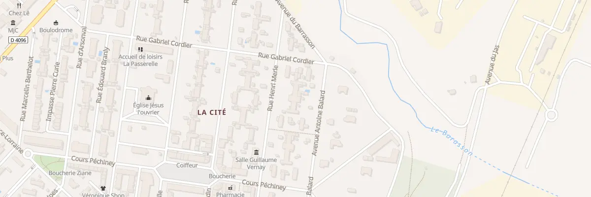 Plan du 30A Rue Henri Merle à Château-Arnoux-Saint-Auban