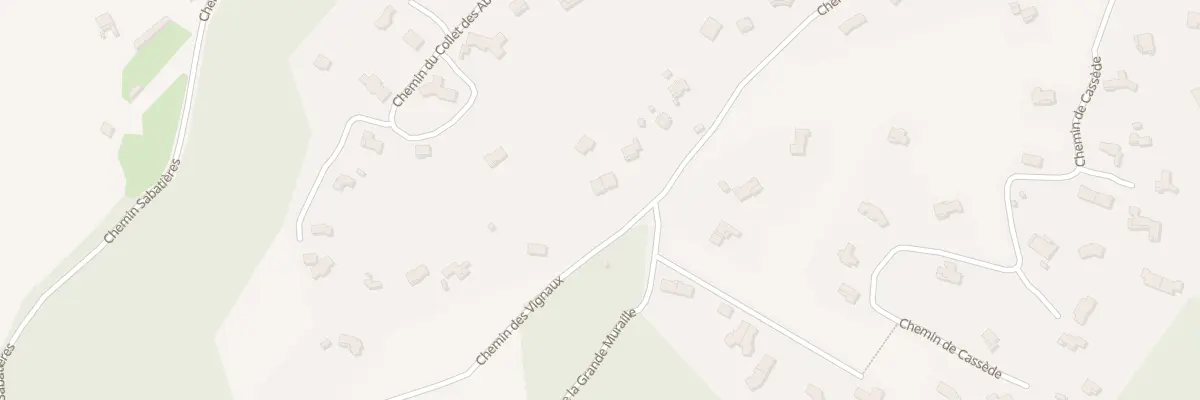 Plan du 590B Che des Vignaux à Néoules