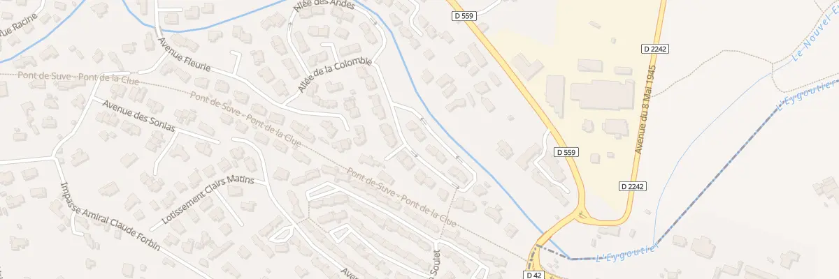 Plan du 444 Rue des Platanes à La Garde