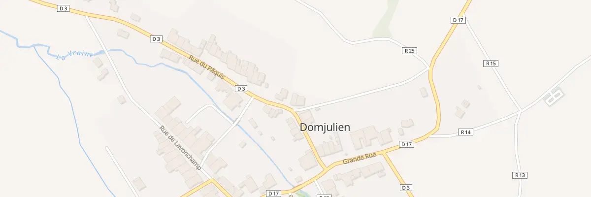 Plan du 110 Rue du Paquis à Domjulien