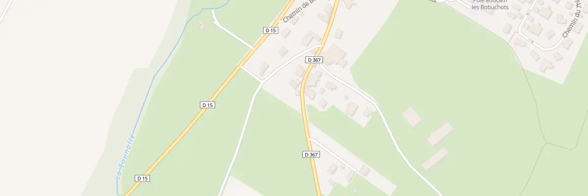Plan du 21 Rte de Bussières à Boult