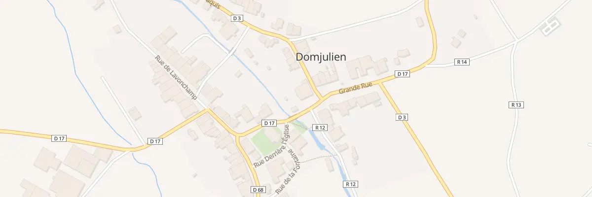 Plan du 131 Grande Rue à Domjulien