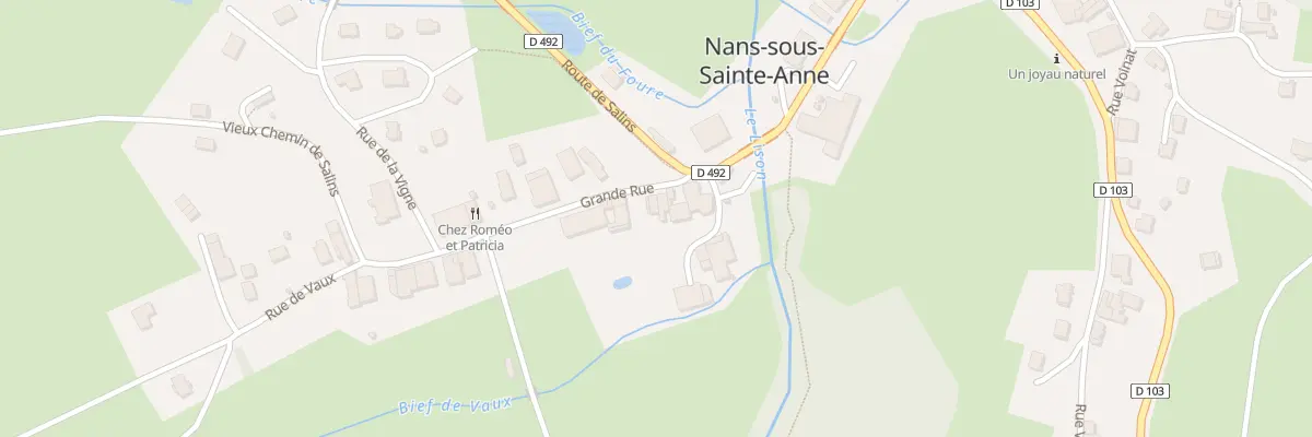 Plan du 17 Gr Grande Rue à Nans-sous-Sainte-Anne