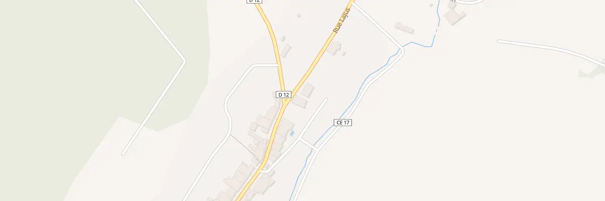 Plan du 34 Rue Lajus à Vandeléville
