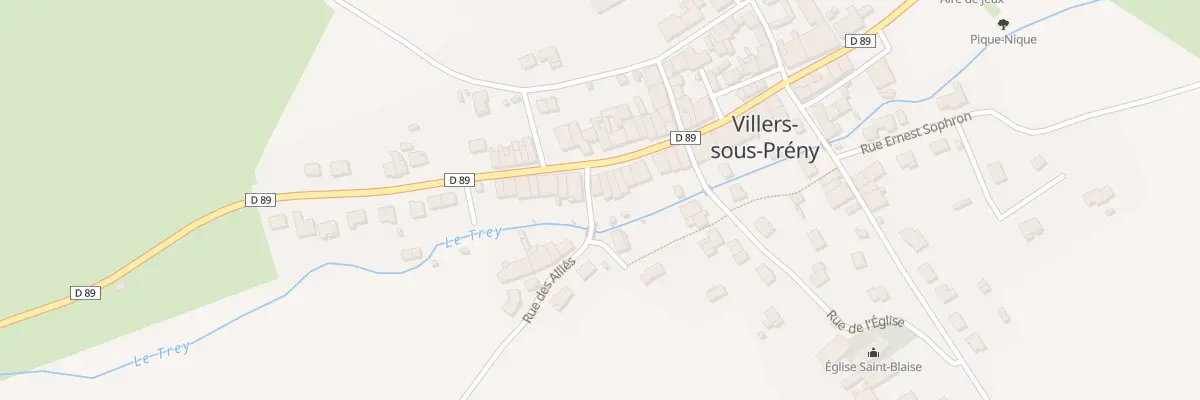 Plan du 30 Rue de la Libération à Villers-sous-Prény