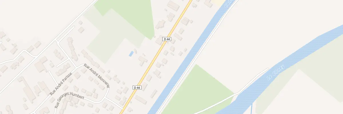 Plan du 58 Rue Emile Hauviller à Corre