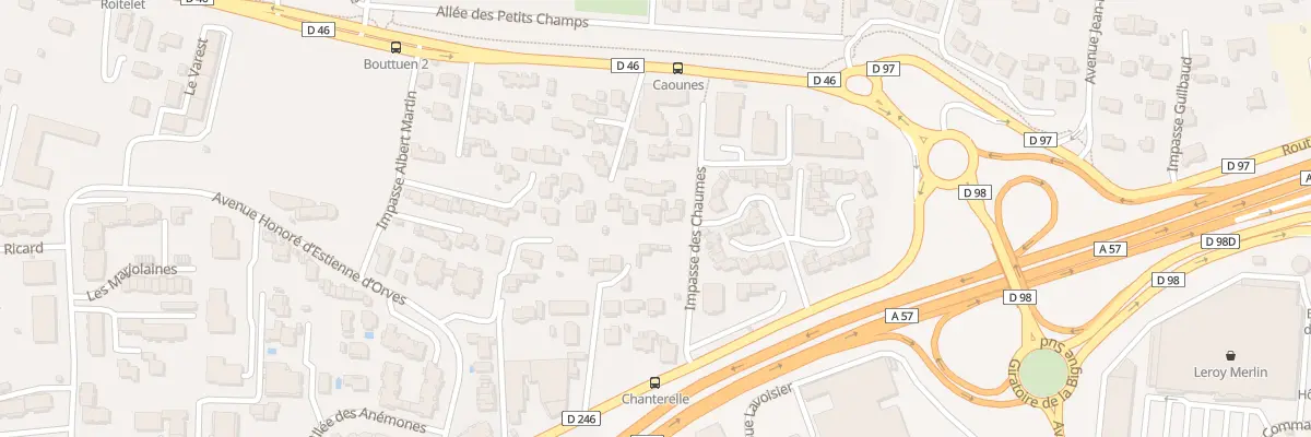 Plan du 99 Imp des Chaumes à La Valette-du-Var