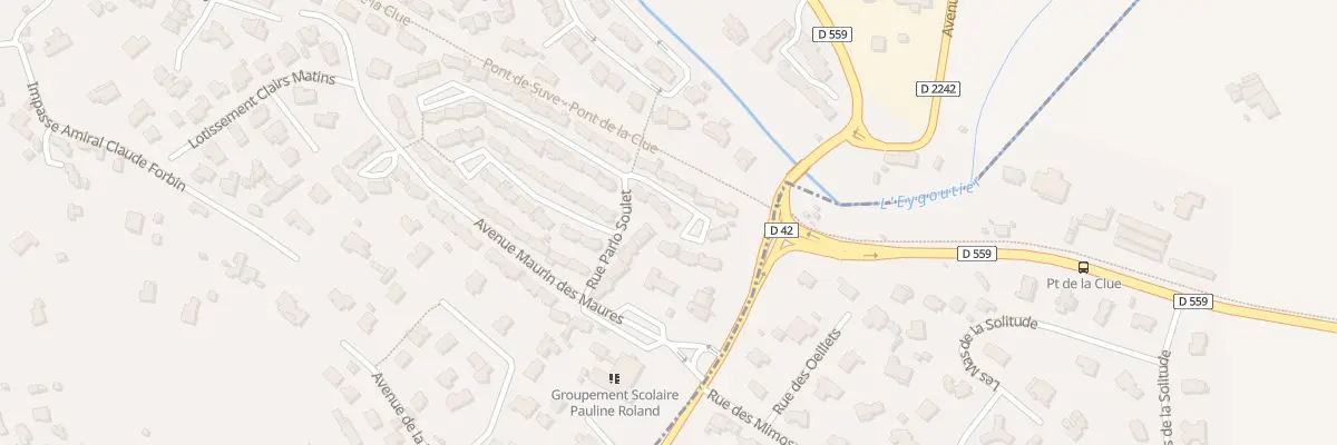 Plan du 11 Rue Palamède de Forbin à La Garde