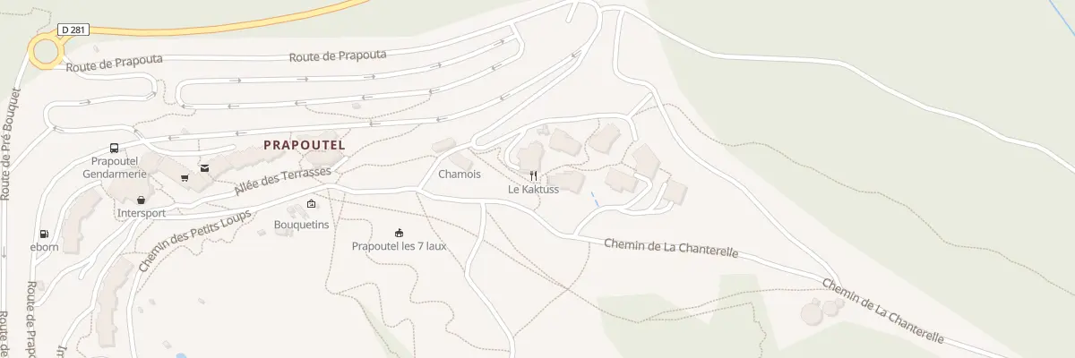 Plan du 240 Imp des Granges aux Adrets