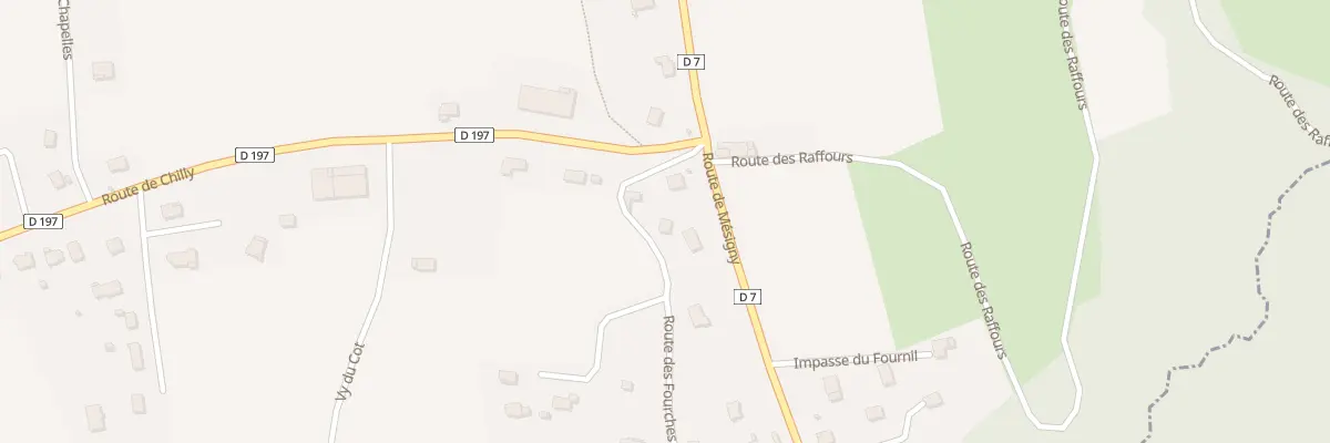 Plan du 67 Rte des Fourches à Sallenôves