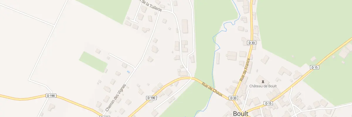 Plan du 3 Rue de la Tuilerie à Boult