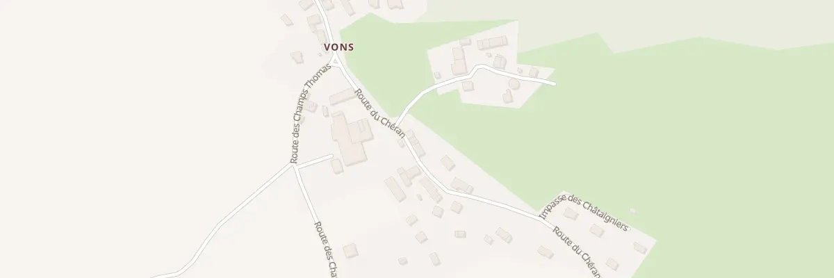 Plan du 2695 Rte du Chéran à Marigny-Saint-Marcel