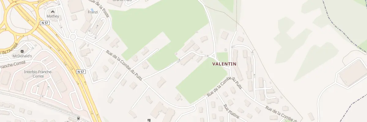 Plan du 8 Che du Village à École-Valentin