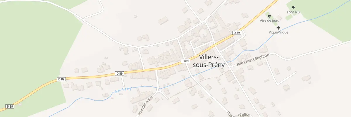 Plan du 17 Rue de la Libération à Villers-sous-Prény