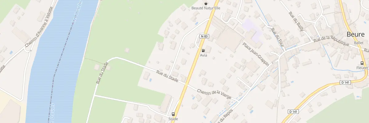 Plan du 24 Che des Carrons à Beure