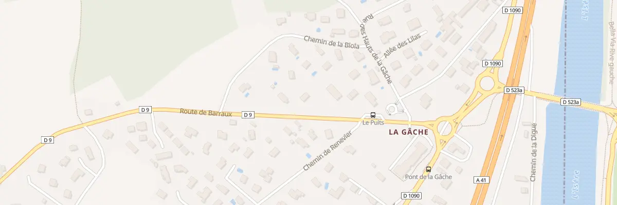 Plan du 194 Rte de Barraux à Barraux