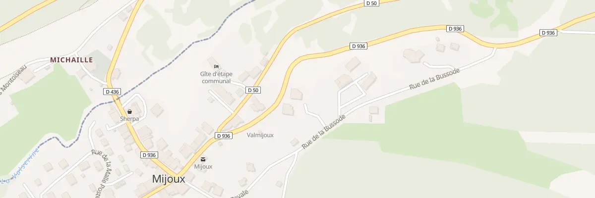 Plan du 12 Rue Dame Pernette à Mijoux