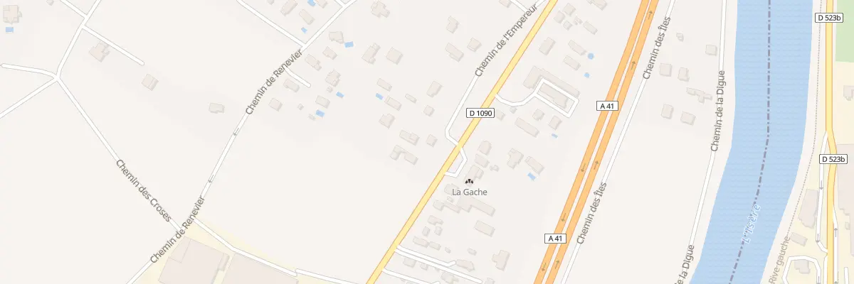 Plan du 360 Rte Départementale 1090 à Barraux